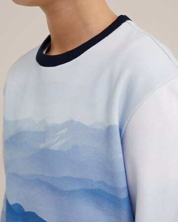 WE Fashion Sweatshirt in Blauw