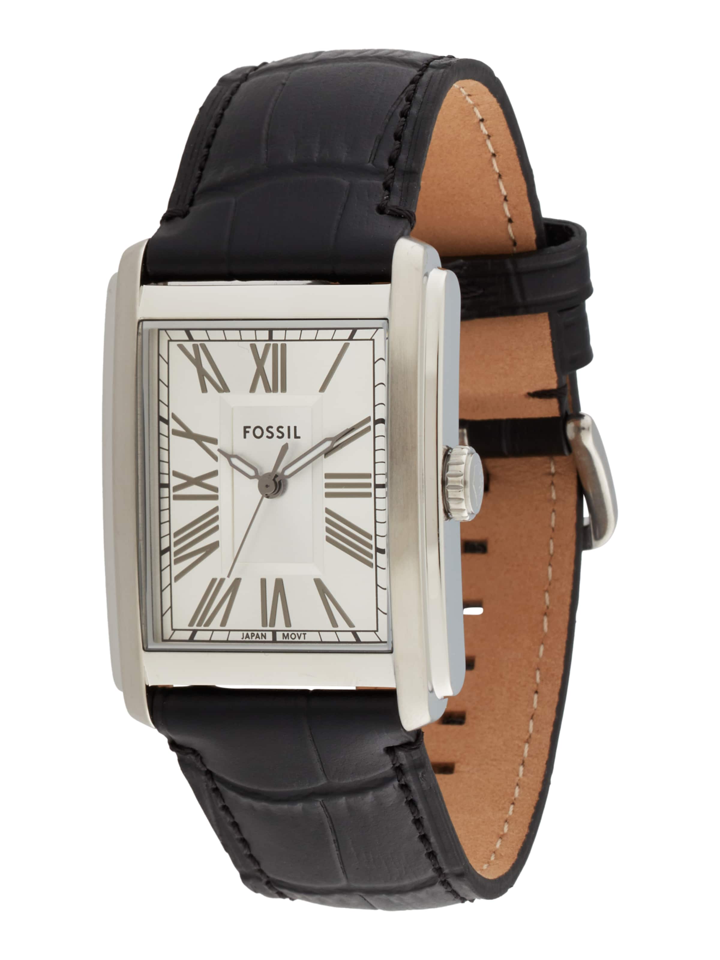 FOSSIL Analog Watch 'Carraway' in Black: front