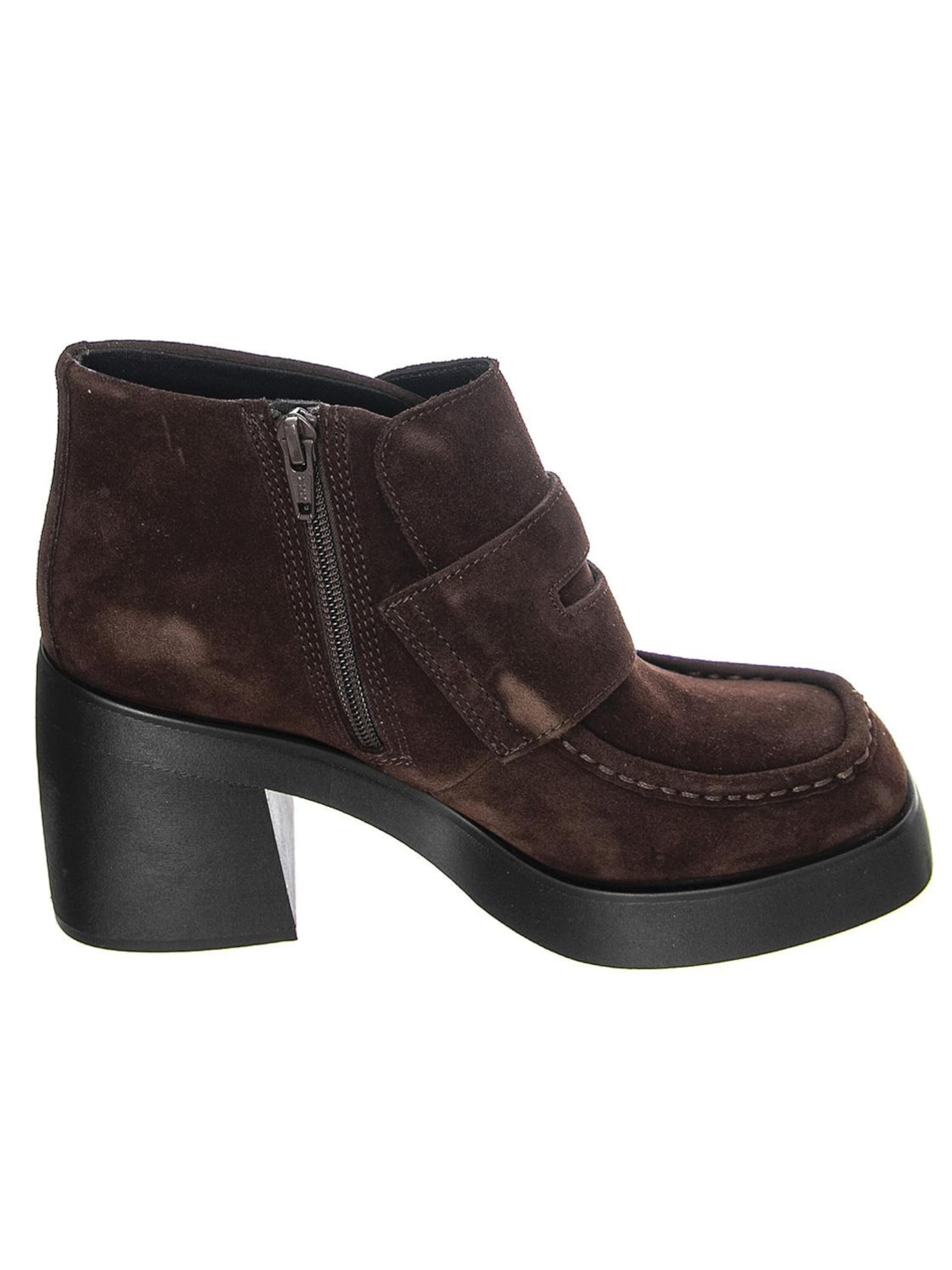 Stivale 'Womens Brooke Cow Suede Espresso Ankle Boots' di Vagabond in marrone