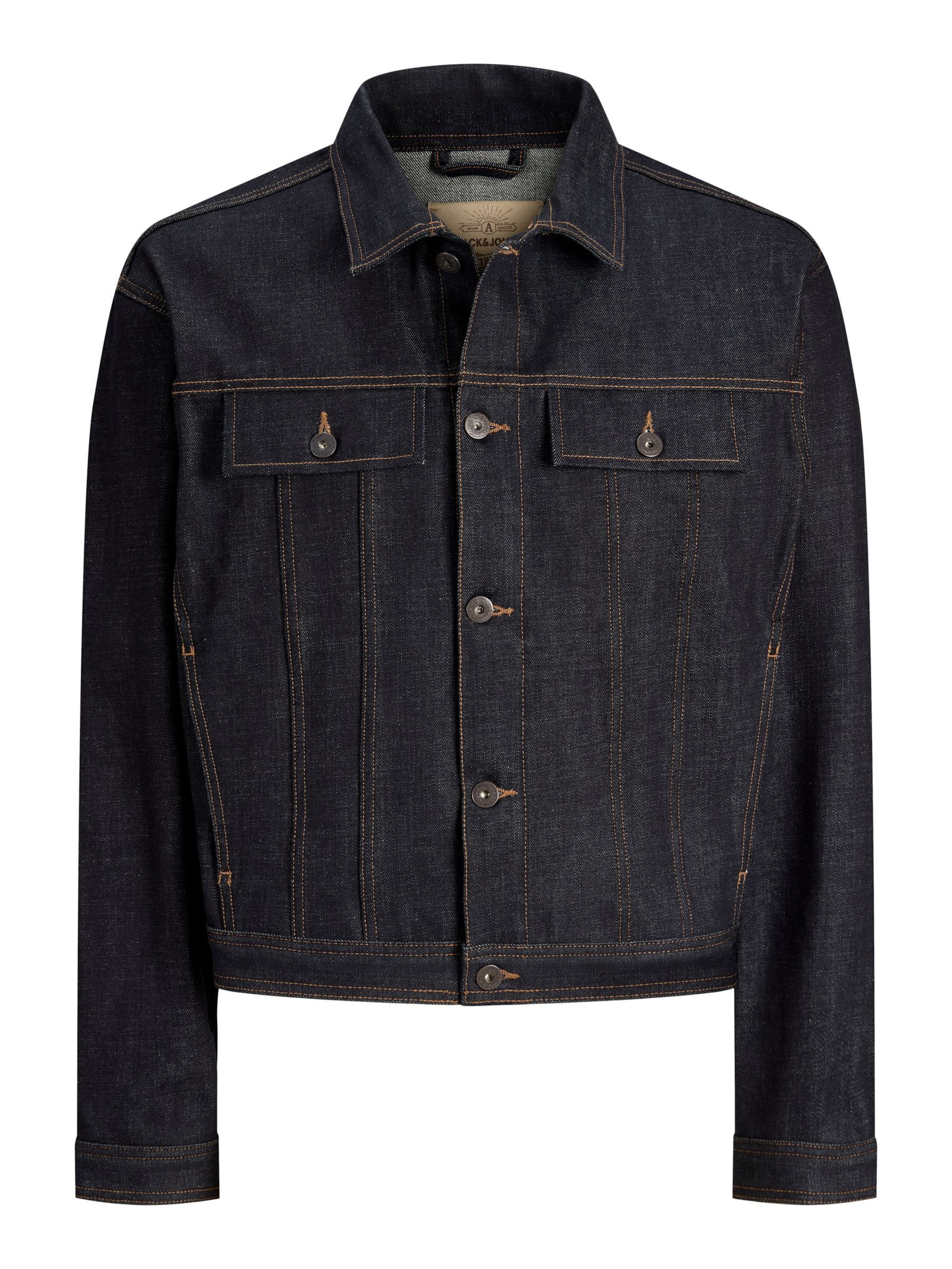 Veste mi-saison JACK & JONES en bleu : devant