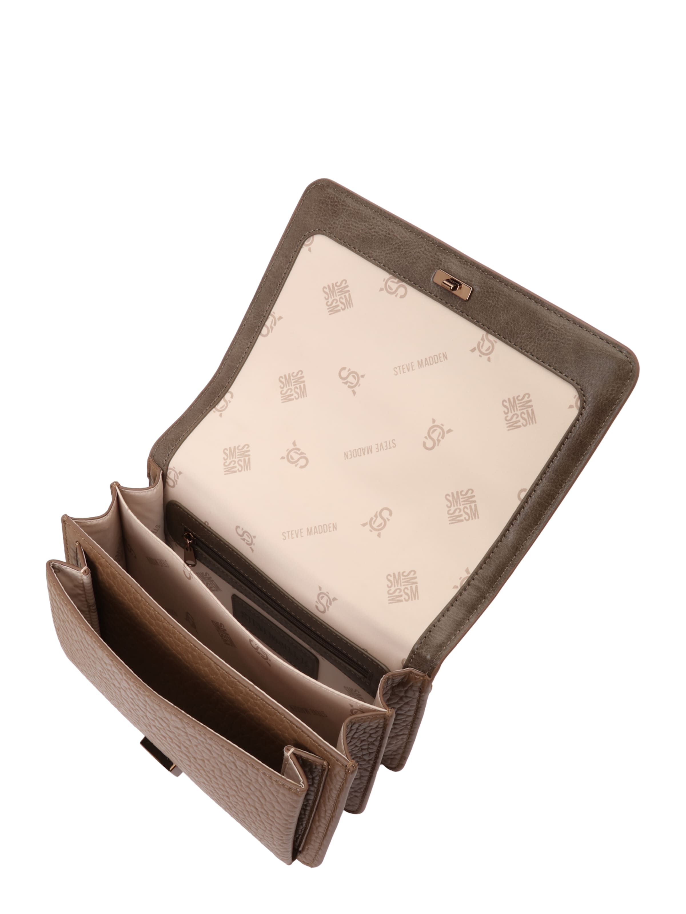 STEVE MADDEN Чанта с презрамки 'Balize' в кафяво: отгоре