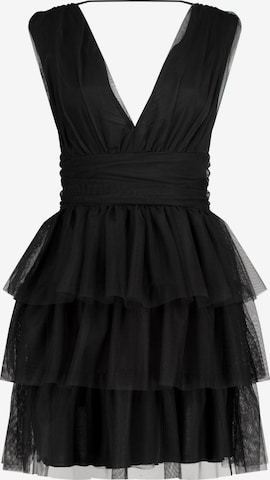 Nicowa Cocktail Dress in Black: front