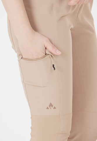 Whistler Slim fit Sports trousers 'Davina' in Beige