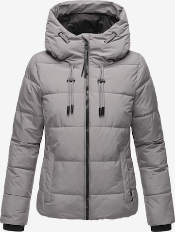 MARIKOO Winter jacket in Grey: front