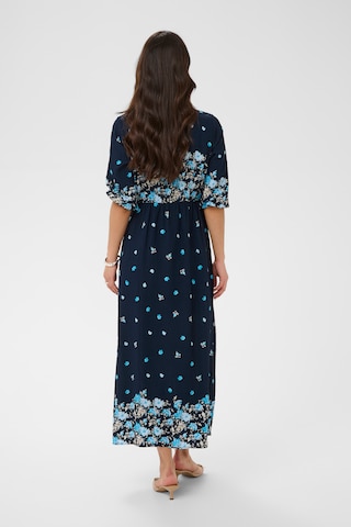Robe 'KArosine' Kaffe en bleu