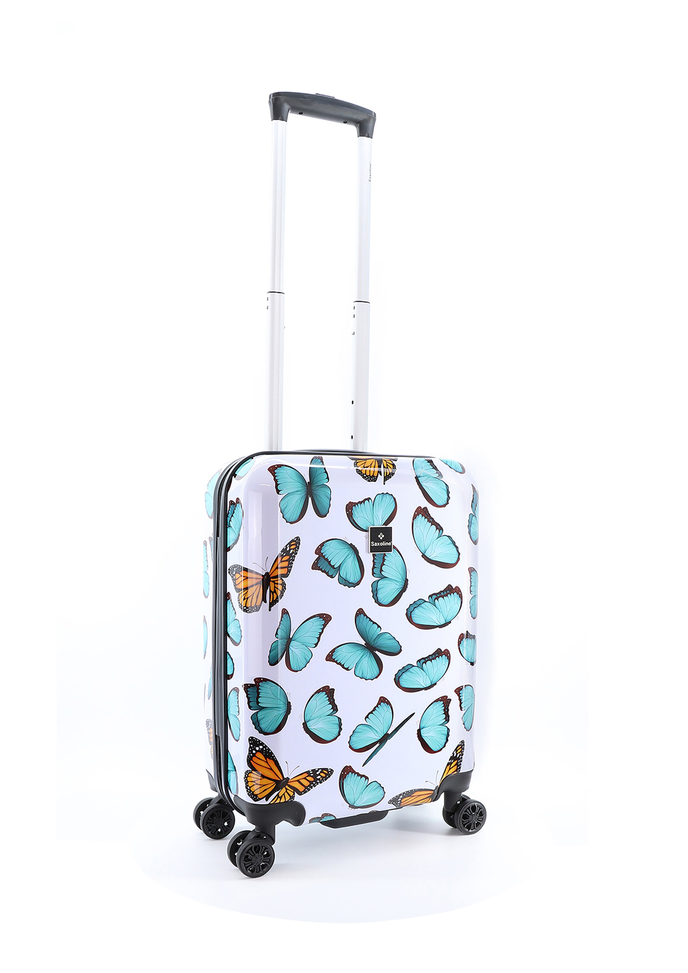 Saxoline Suitcase 'Springful' in White