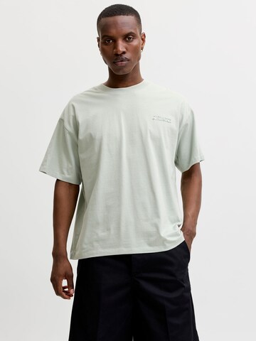 T-Shirt JACK & JONES en vert : devant