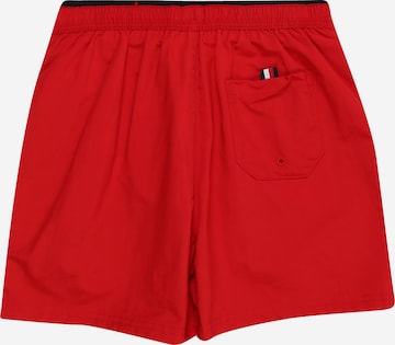 Tommy Hilfiger Underwear Badeshorts 'Essential' in Rot