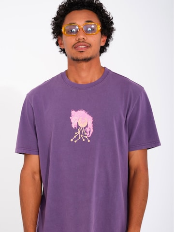 Volcom Shirt 'FA TETSUNORI 3 SST' in Lila