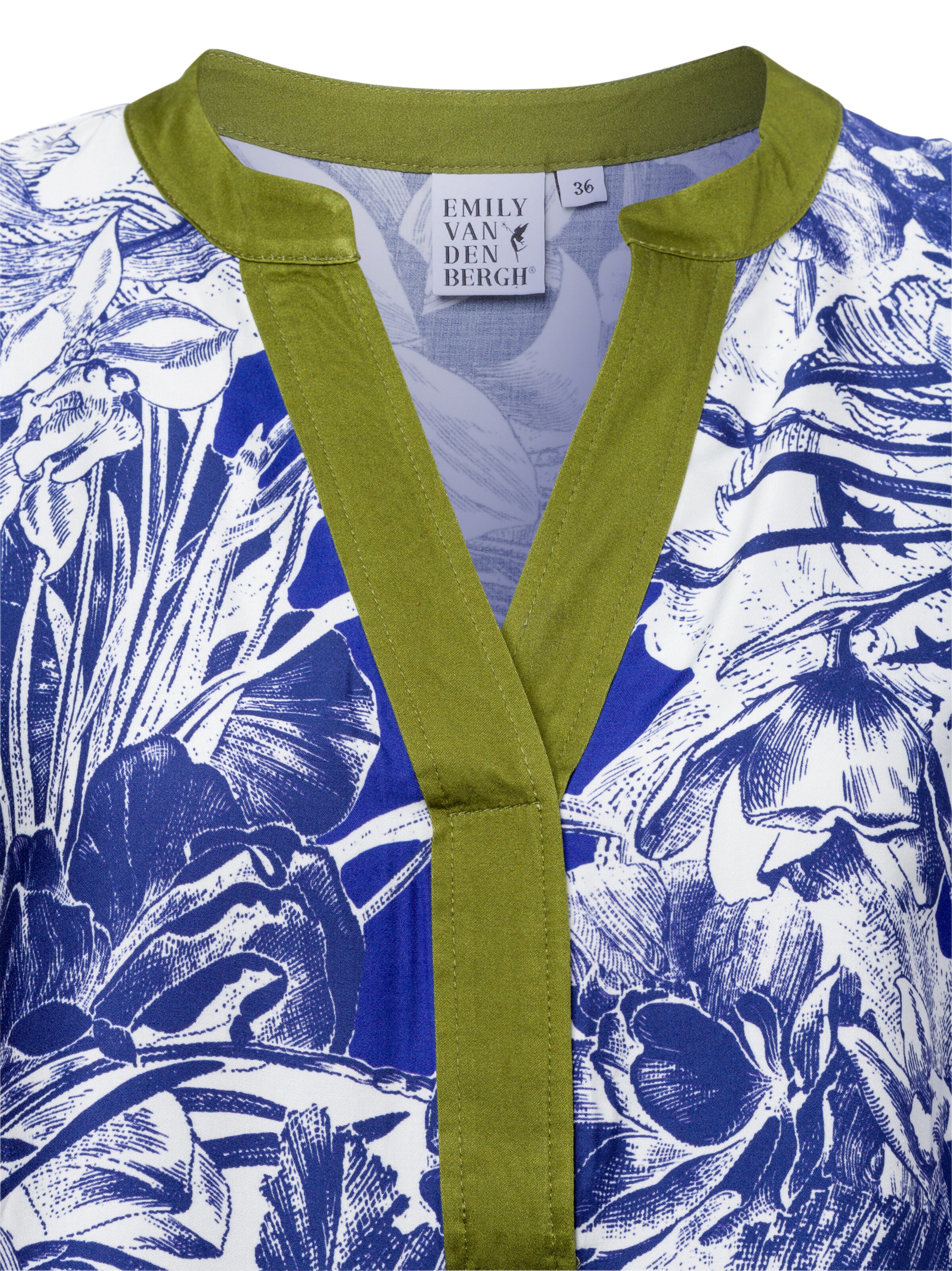 Emily Van Den Bergh Bluse in Blau