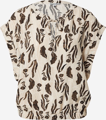 comma casual identity Blouse in Beige: front