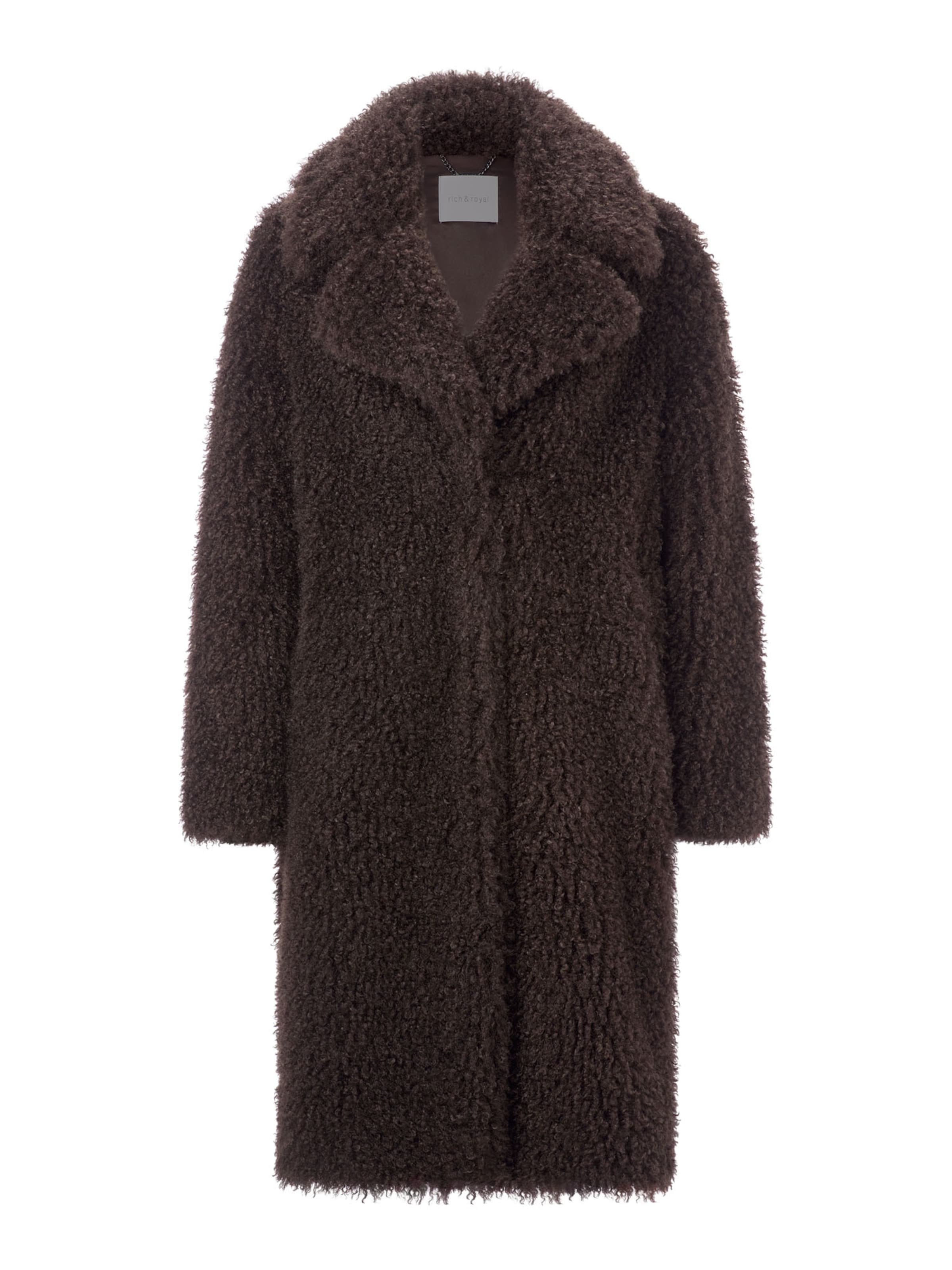 Rich & Royal Vinterkappa i choklad, Produktvy