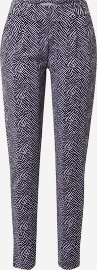 ICHI Pantalon 'KATE' en violet / noir, Vue avec produit