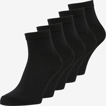 Götzburg Socken in Schwarz: Vorderseite