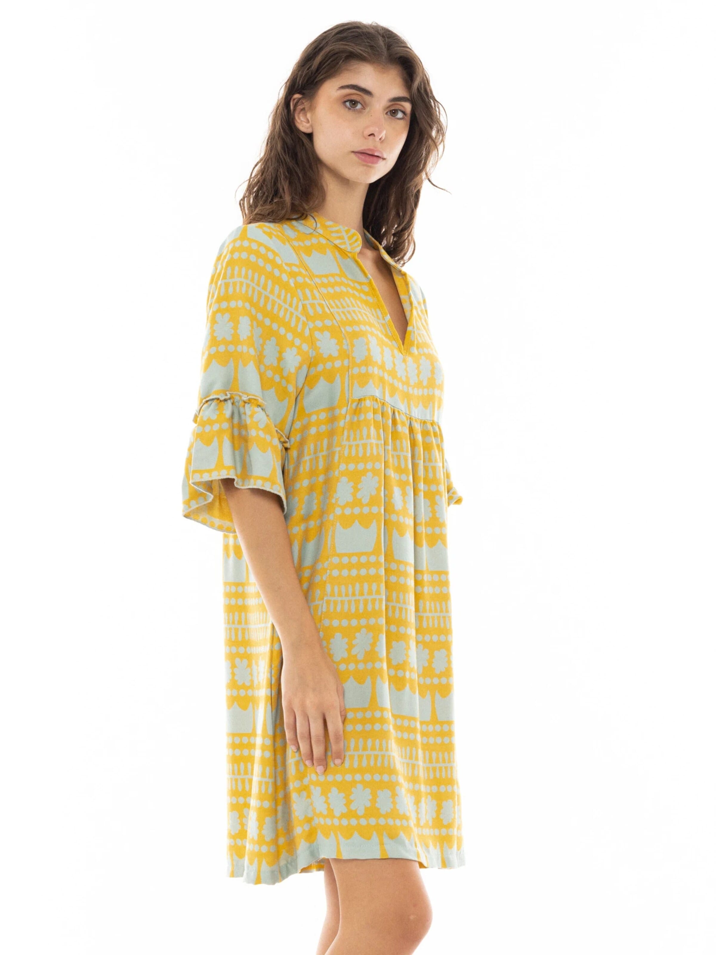 Pink Label Summer dress in Yellow