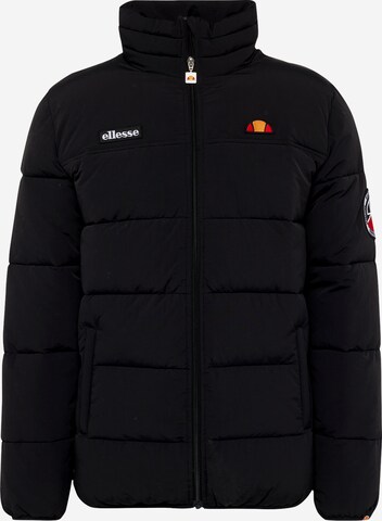 Veste mi-saison ELLESSE en noir : devant