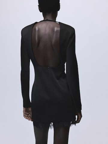 MANGO Šaty 'COBRA' - Čierna