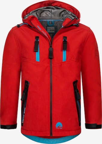 Arctic Seven Outdoorjas 'AS306' in Rood: voorkant