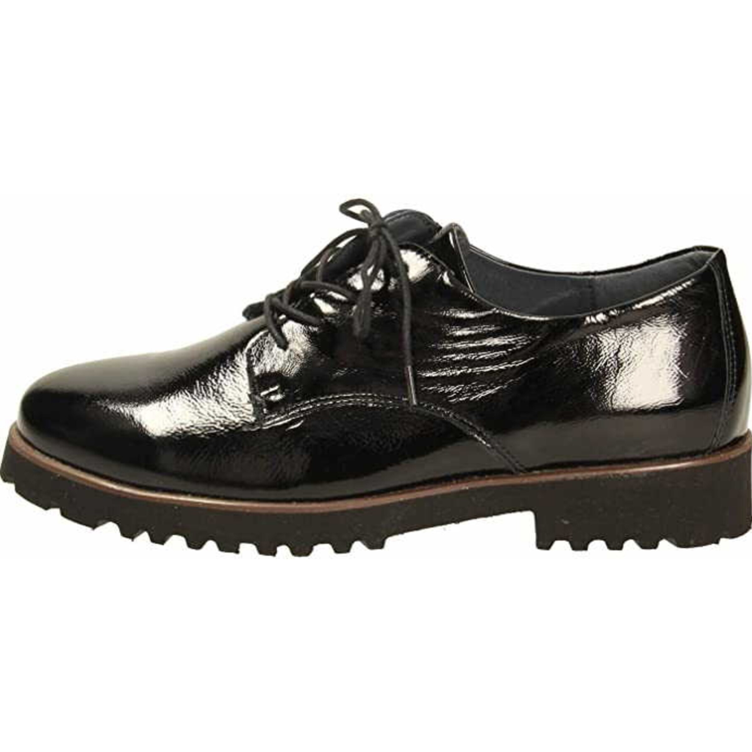 WALDLÄUFER Schnürschuh in Schwarz