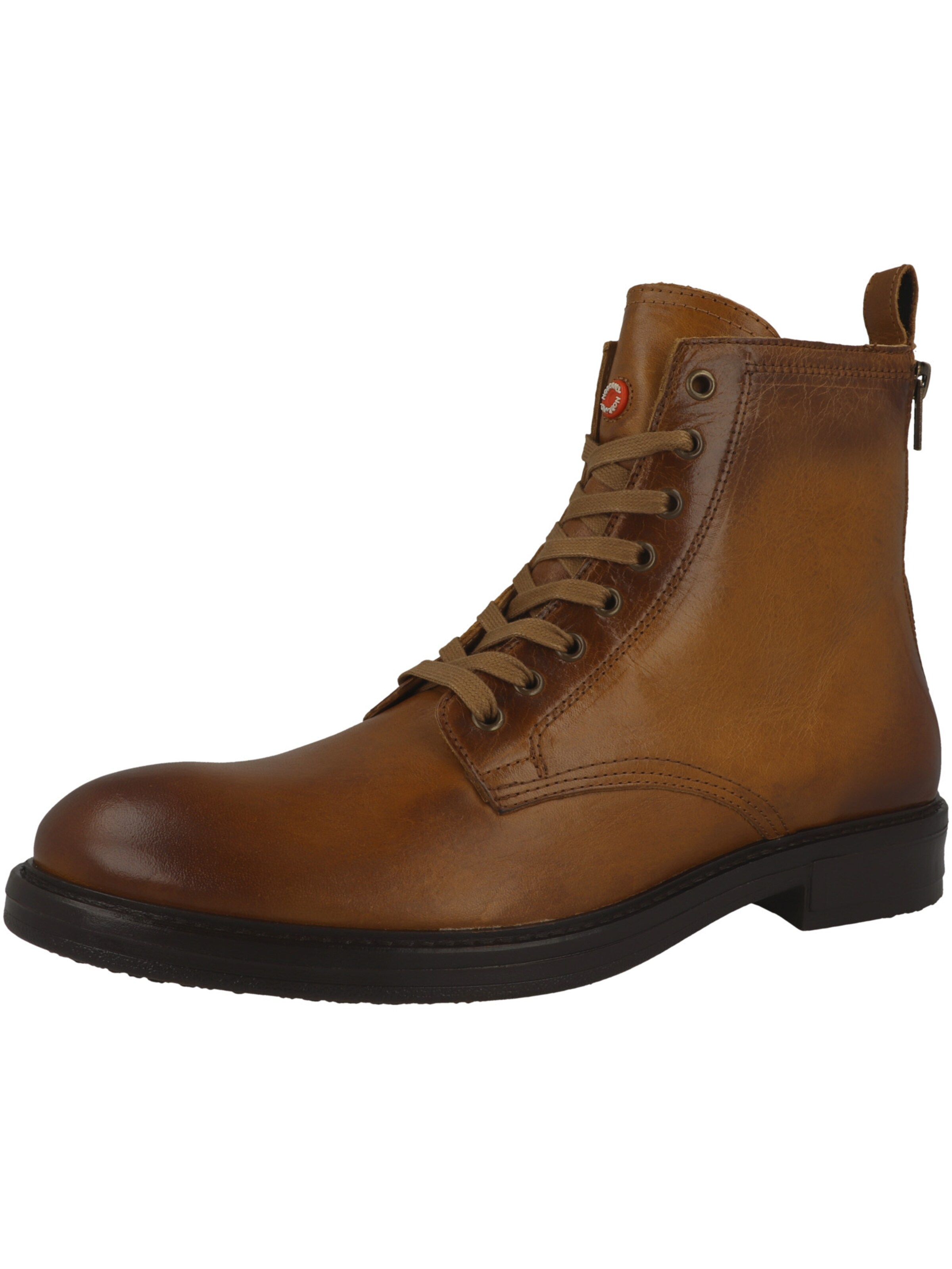 Bottines à lacets 'Wring' NOBRAND en marron : devant