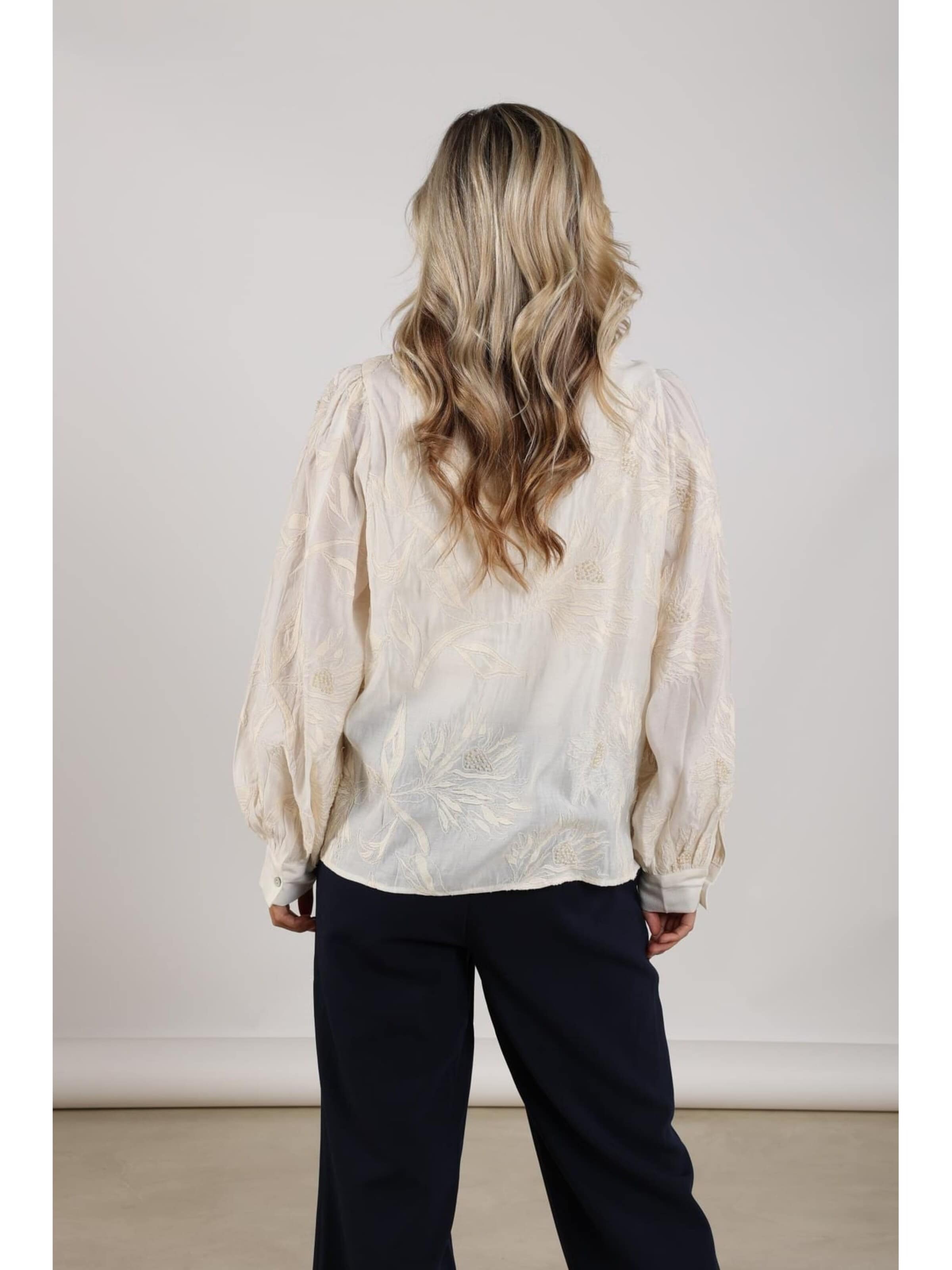 nukus Blouse 'Avy' in Beige