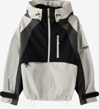 Bershka Between-season jacket in Dark grey / Black / White, Item view