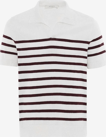 raudona Antioch Megztinis: priekis