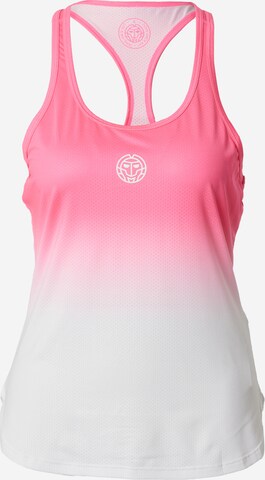 BIDI BADU Sports Top in Pink: front