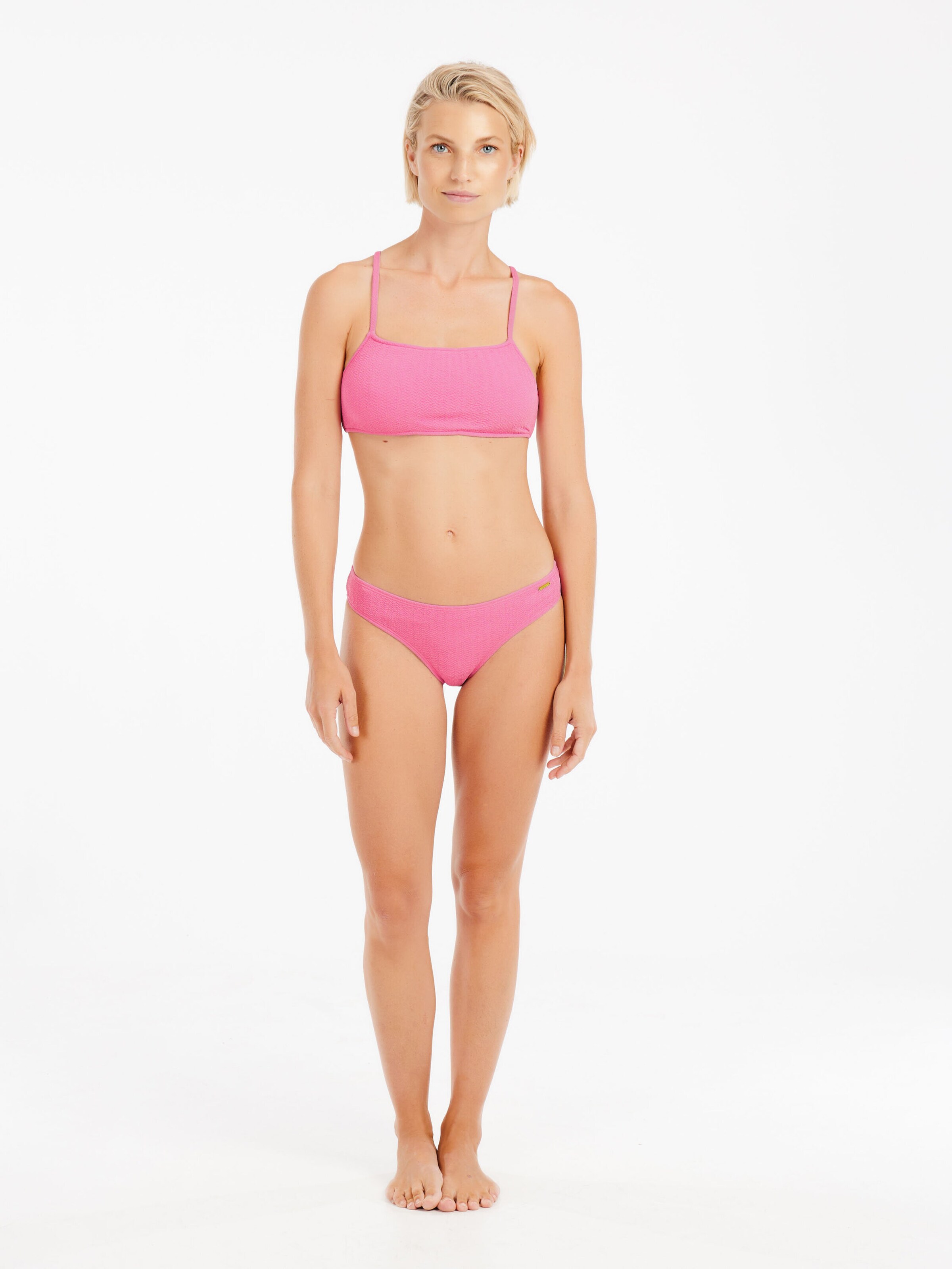 PROTEST Bustier Bikini 'PRTDice' in Roze