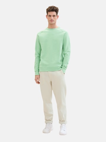 TOM TAILOR Sweatshirt in Green