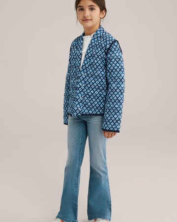 WE Fashion Übergangsjacke in Blau