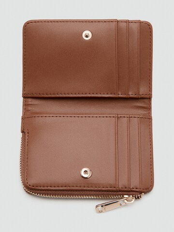 MANGO Denarnica 'BILMA' | bež barva