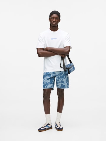 KARL LAGERFELD JEANS Póló - fehér