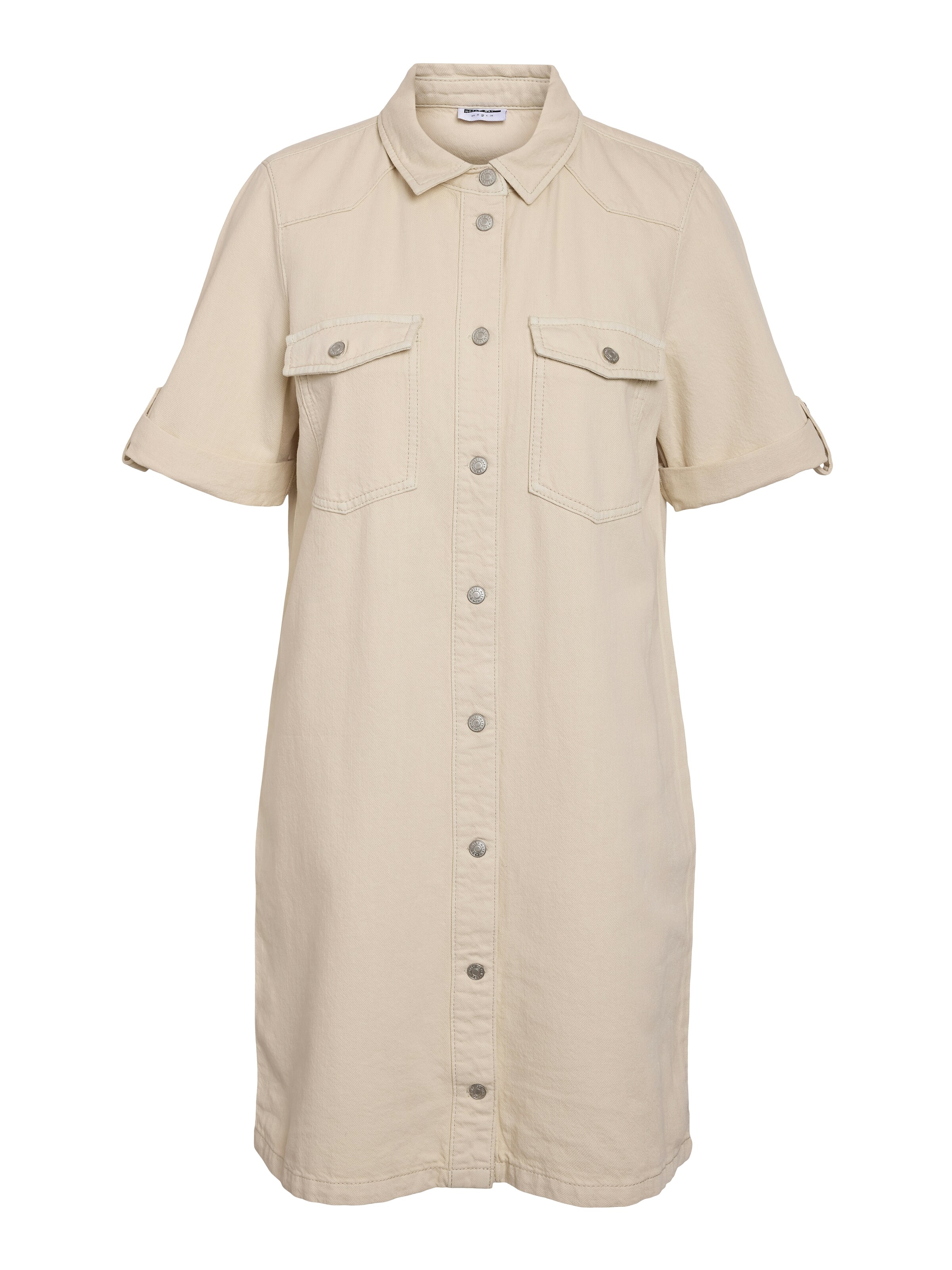 Noisy mayKošulja haljina 'NMNEW SIGNE' - bež boja: prednji dio