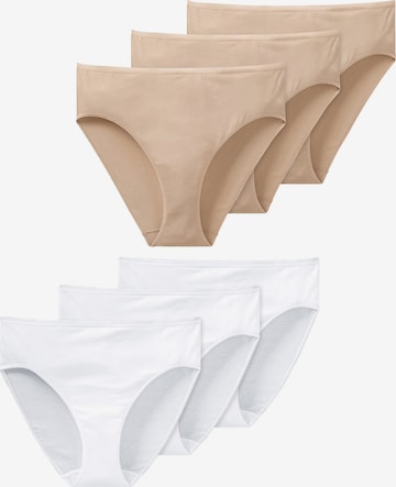 SCHIESSER Slip ' Essentials ' in Weiß: Vorderseite