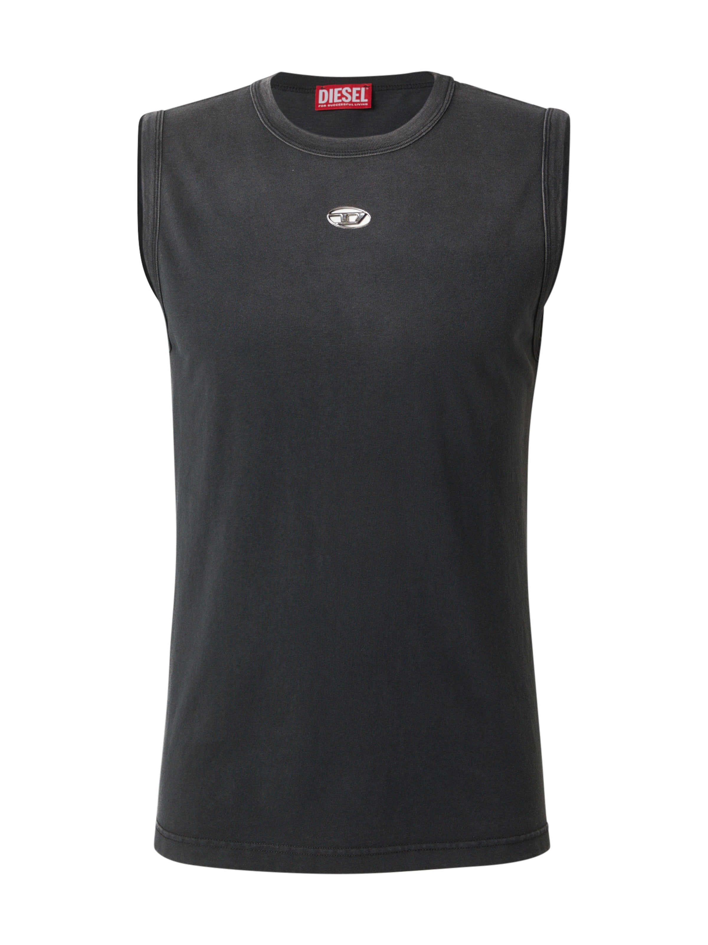 DIESEL Shirt 'BRICO' in Black: front