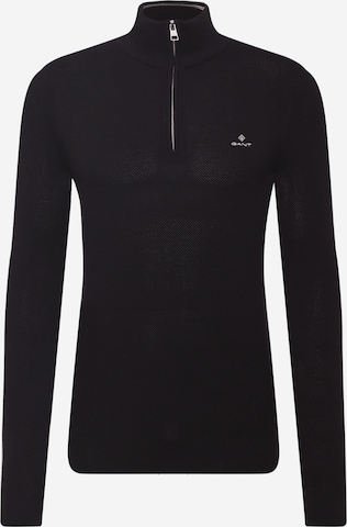 GANT Regular fit Sweater in Black: front