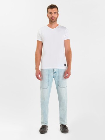 Loosefit Jean Le Temps Des Cerises en bleu