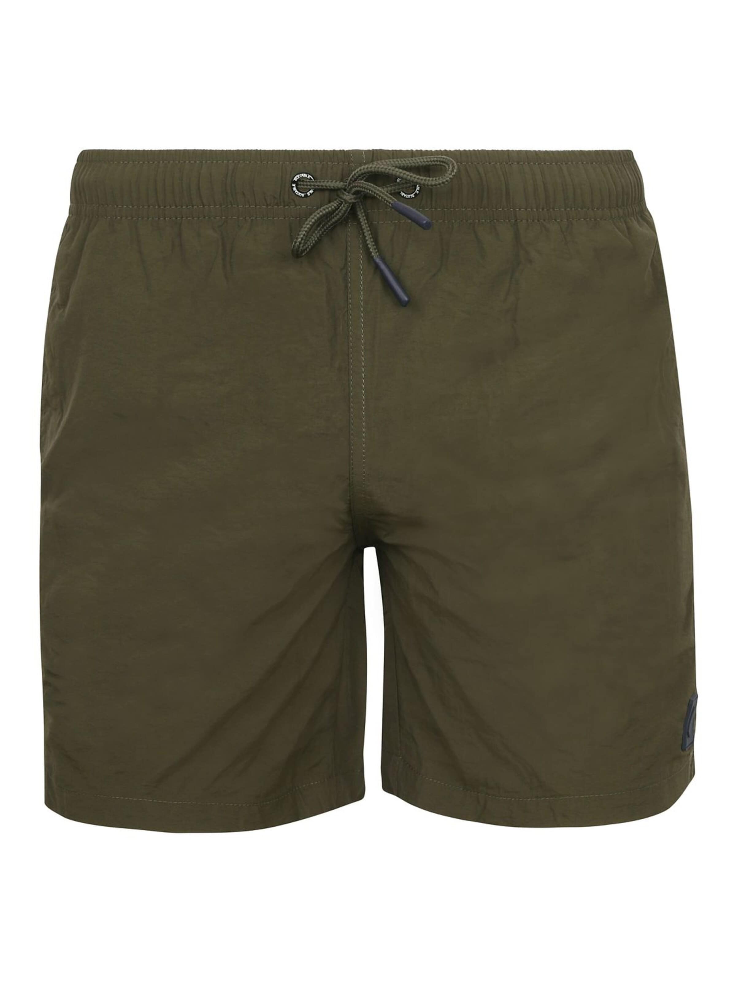 Suitable Board Shorts in Green: front