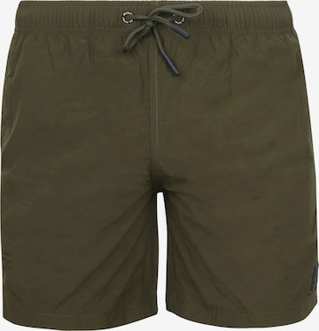 Suitable Board Shorts in Green: front
