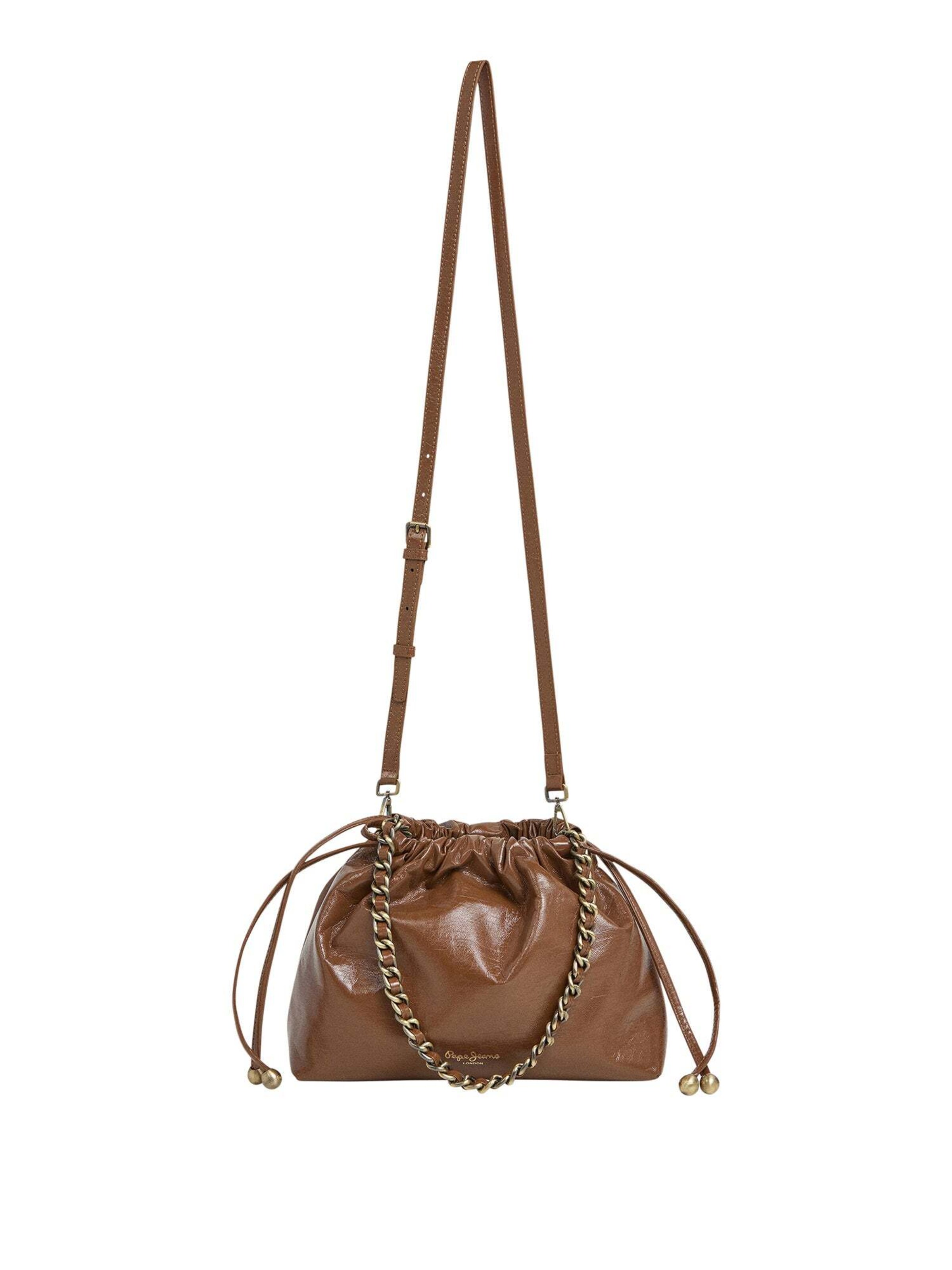 Pepe Jeans Handbag in Brown