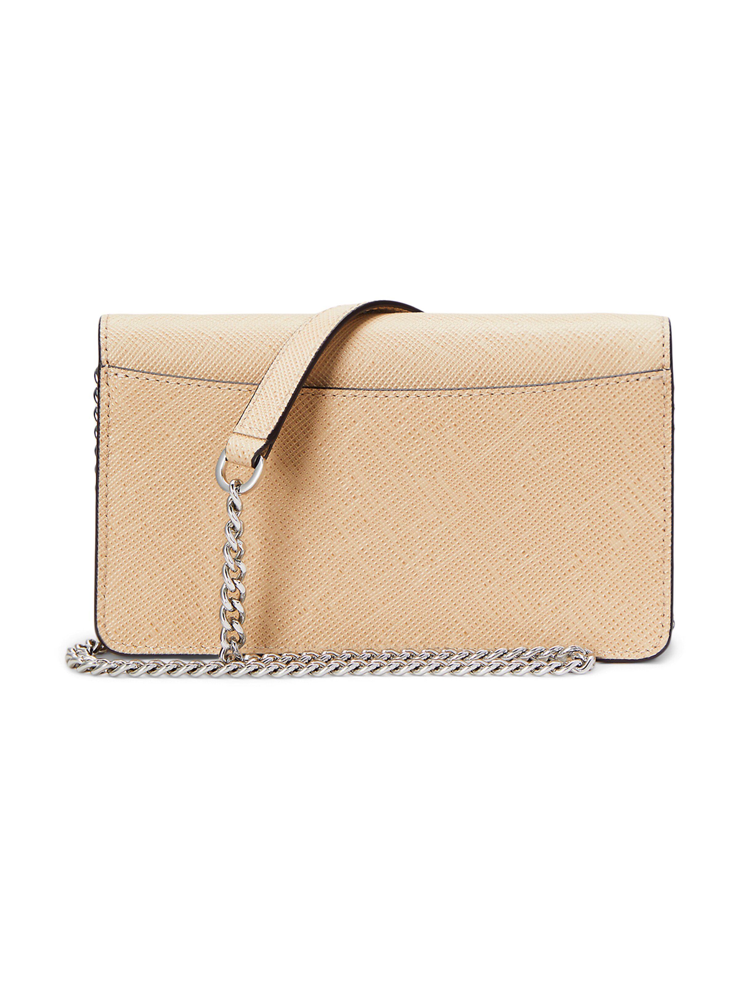 Borsa a tracolla di Lauren Ralph Lauren in beige