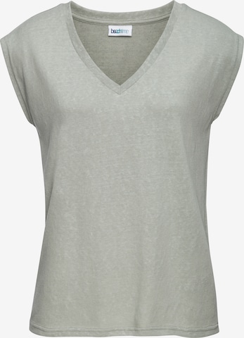 BEACH TIME Shirt in Green: front