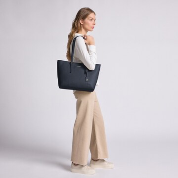 Lazarotti Shopper 'Bologna' in Blauw