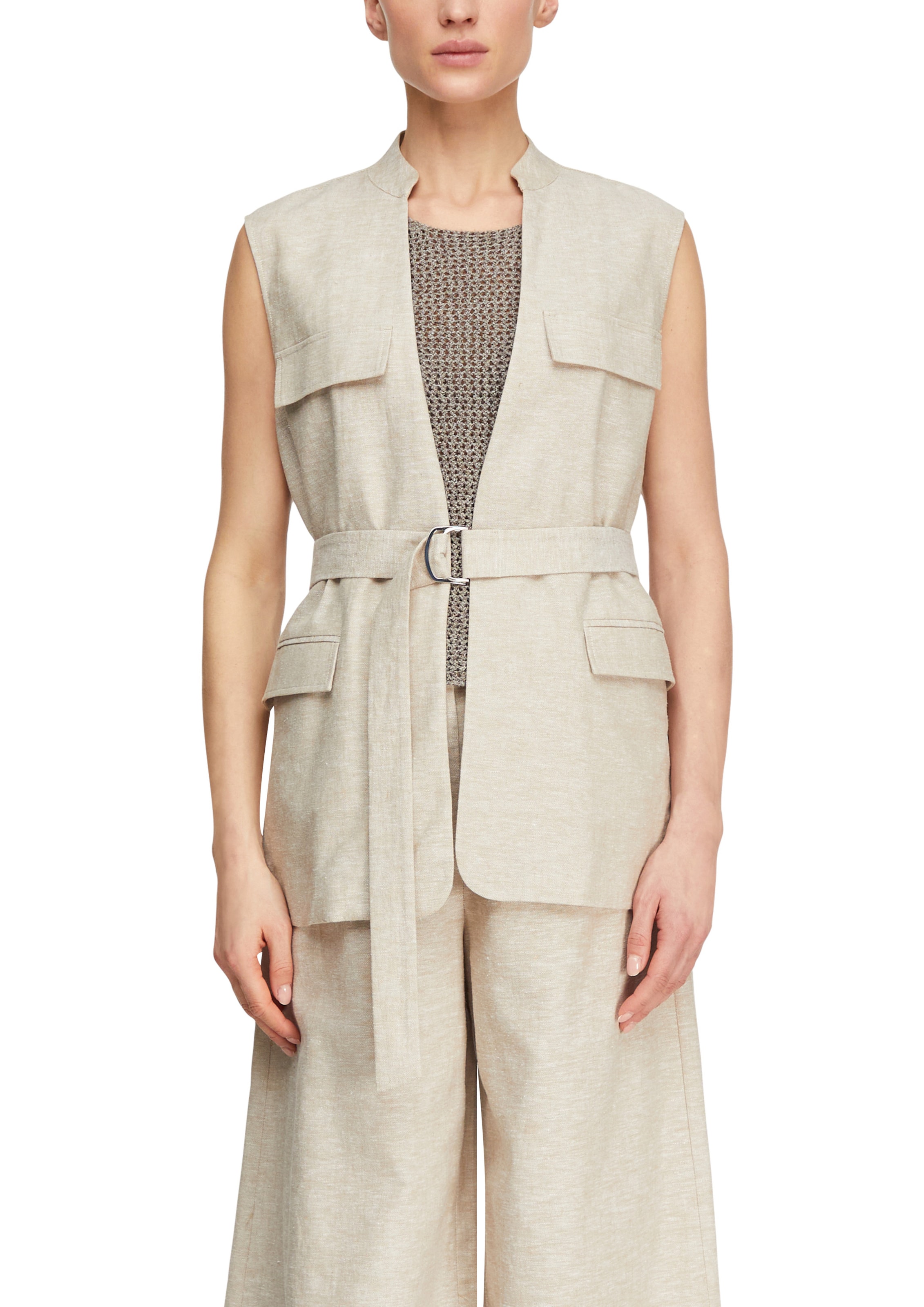 COMMA Vest in Beige