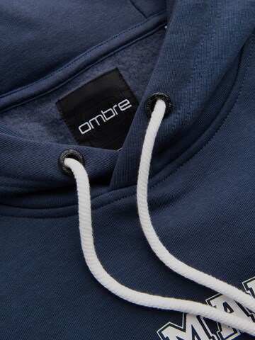 Ombre - Sudadera en azul