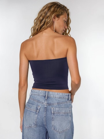 Busem Top in Blauw