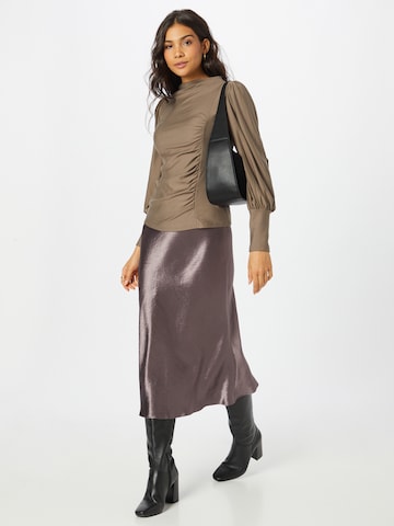 Gestuz Shirt 'Rifa' in Brown