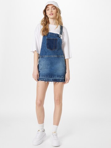 Superdry Overall Skirt in Blue