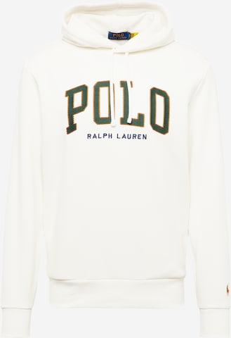 Polo Ralph Lauren Μπλούζα φούτερ σε λευκό: μπροστά